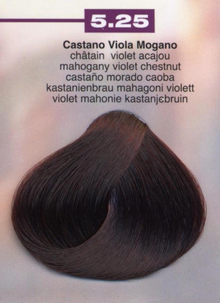 Castano Viola Mogano-braun violett mahagoni