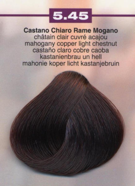 Castano Chiaro Rame Mogano- hellbraun kupfer mahagoni