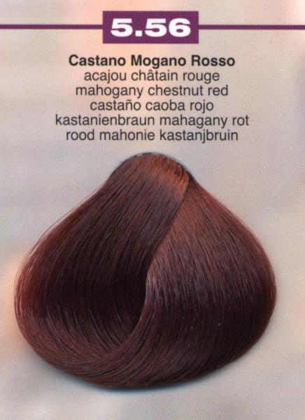 Castano Mogano Rosso - Braun mit Mahagoniton