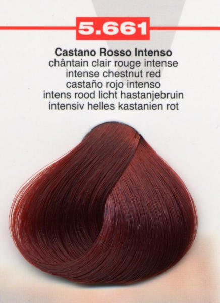 Castano Rosso Intenso- braun mit intesiv Rotton