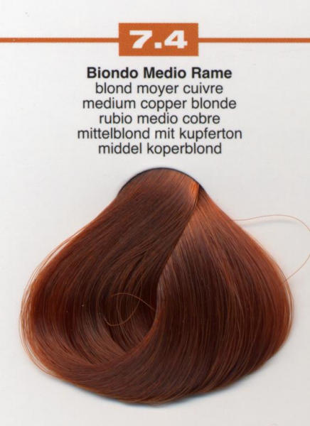 Biondo Medio Rame-mittelblond mit Kupferton