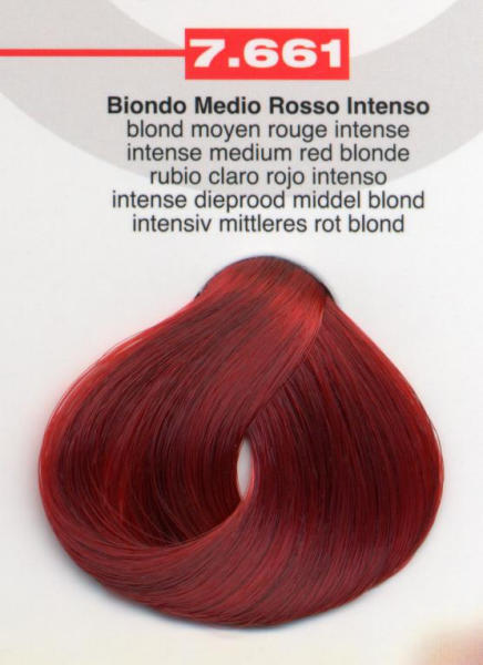 Biondo Medio Rosso intenso-mittelblond mit intensiv Rotton