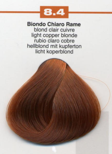 Biondo Chiaro Rame-hellblond mit Kupferton